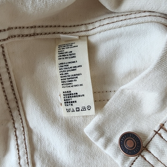 Free People Rebel Rouser Cutoff Shorts Cream - Picture 7 of 7